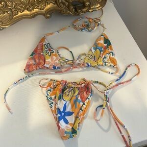 Stone fox swim